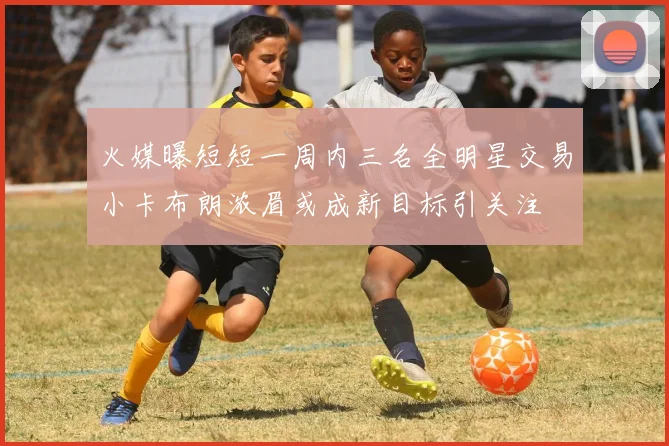火媒曝短短一周内三名全明星交易小卡布朗浓眉或成新目标引关注
